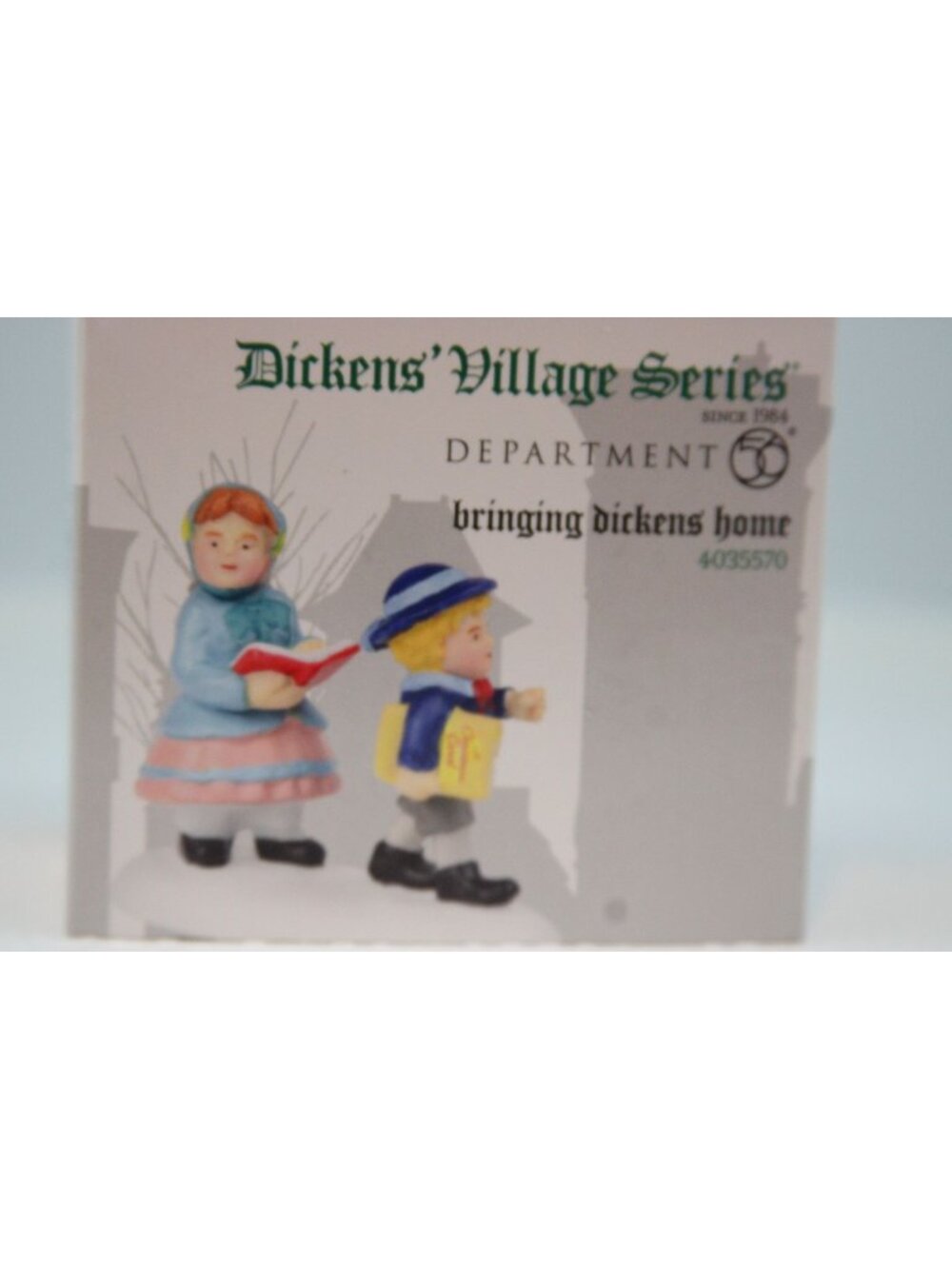 Dept 56 Dickens Village - Bringing Dickens Home